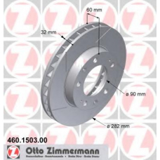 460.1503.00 ZIMMERMANN Тормозной диск