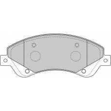 DBP241929 DURON Комплект тормозных колодок, дисковый тормоз