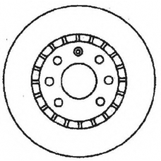 561588BC BENDIX Тормозной диск