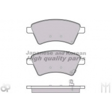 1080-8208 ASHUKI Комплект тормозных колодок, дисковый тормоз