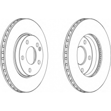 DDF1220-1 FERODO Тормозной диск