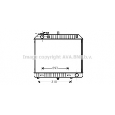 MS2127 Prasco Радиатор, охлаждение двигателя