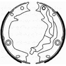 153-187 CIFAM Комплект тормозных колодок, стояночная тормозная с