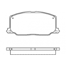 21372 150  0 4 T4090 TEXTAR Колодки тормозные