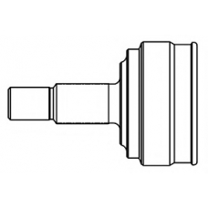 844006 GSP Шарнирный комплект, приводной вал