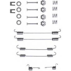 8DZ 355 200-371 HELLA PAGID Комплектующие, тормозная колодка