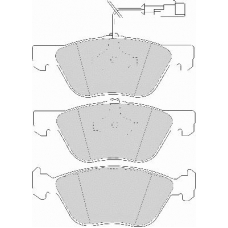 FD6653A NECTO Комплект тормозных колодок, дисковый тормоз