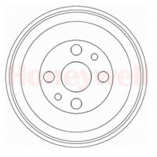 329019B BENDIX Тормозной барабан