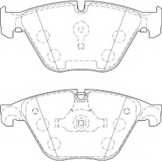WBP24688A WAGNER LOCKHEED Комплект тормозных колодок, дисковый тормоз