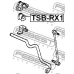 TSB-RX1 FEBEST Опора, стабилизатор