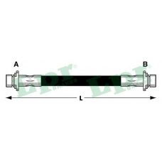 6T47914 LPR Тормозной шланг