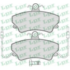 05P452 LPR Комплект тормозных колодок, дисковый тормоз