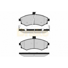 PA1656 BRAKE ENGINEERING Комплект тормозных колодок, дисковый тормоз