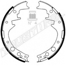 115.247 TRUSTING Комплект тормозных колодок