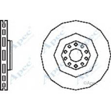DSK2474 APEC Тормозной диск