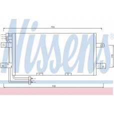 94834 NISSENS Конденсатор, кондиционер