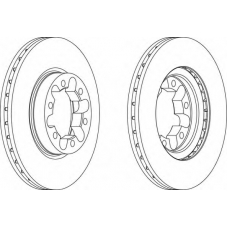 FCR339A FERODO Тормозной диск