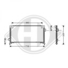 8622101 DIEDERICHS Конденсатор, кондиционер