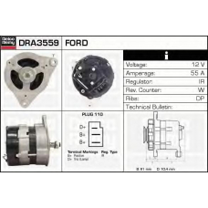 DRA3559 DELCO REMY Генератор