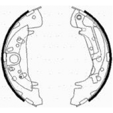 153-172Y CIFAM Комплект тормозных колодок