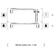 941215110796 MAGNETI MARELLI Комплект проводов зажигания