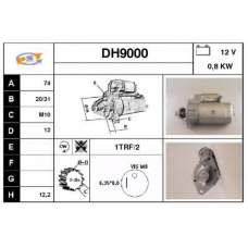 DH9000 SNRA Стартер