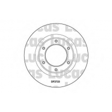 DF2723 TRW Тормозной диск
