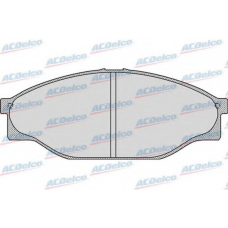 AC493981D AC Delco Комплект тормозных колодок, дисковый тормоз