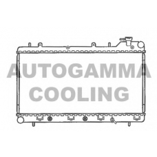 102309 AUTOGAMMA Радиатор, охлаждение двигателя