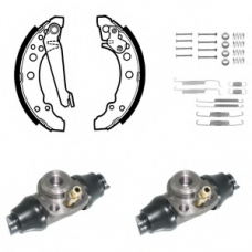 KP740 DELPHI Комплект тормозных колодок