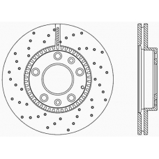 BDRS2356.25 OPEN PARTS Тормозной диск