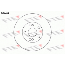 BS4404 FTE Тормозной диск