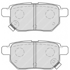 FSL4042 FERODO Комплект тормозных колодок, дисковый тормоз