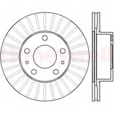 561984B BENDIX Тормозной диск