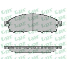 05P1319 LPR Комплект тормозных колодок, дисковый тормоз