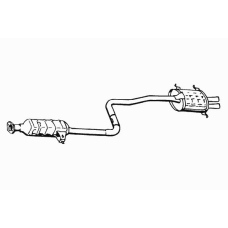 618261 FONOS Глушитель выхлопных газов конечный