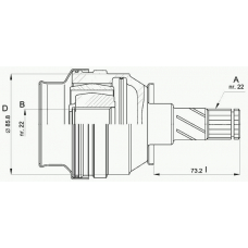 CVJ5407.20 OPEN PARTS Шарнирный комплект, приводной вал