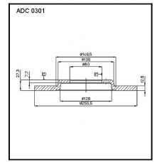 ADC 0301 Allied Nippon Гидравлические цилиндры