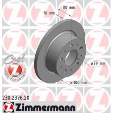 230.2376.20 ZIMMERMANN Тормозной диск
