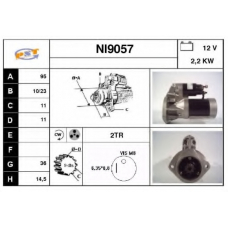 NI9057 SNRA Стартер