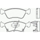 2197502 TEXTAR Комплект тормозных колодок, дисковый тормоз