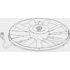 400 916 TOPRAN Вентилятор, охлаждение двигателя