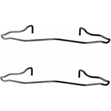 8DZ 355 201-221 HELLA комплект принадлежностей, тормозной суппорт