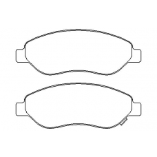 MDK0242 MINTEX Комплект тормозов, дисковый тормозной механизм