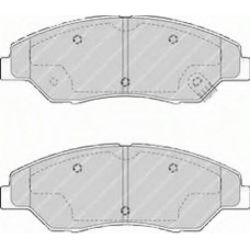 FSL1536 FERODO Комплект тормозных колодок, дисковый тормоз