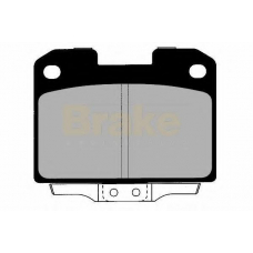 PA1372 BRAKE ENGINEERING Комплект тормозных колодок, дисковый тормоз