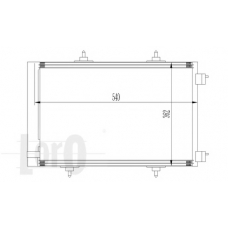 009-016-0020 LORO Конденсатор, кондиционер