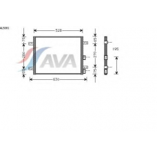 AL5081 AVA Конденсатор, кондиционер