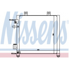 94739 NISSENS Конденсатор, кондиционер