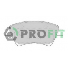 5000-1544 C PROFIT Комплект тормозных колодок, дисковый тормоз